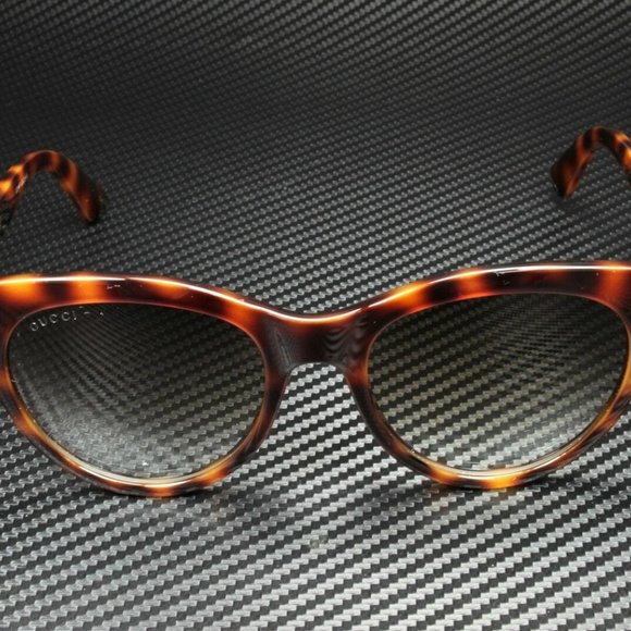 Gucci Womens Cat Eye Brown Sunglasses
